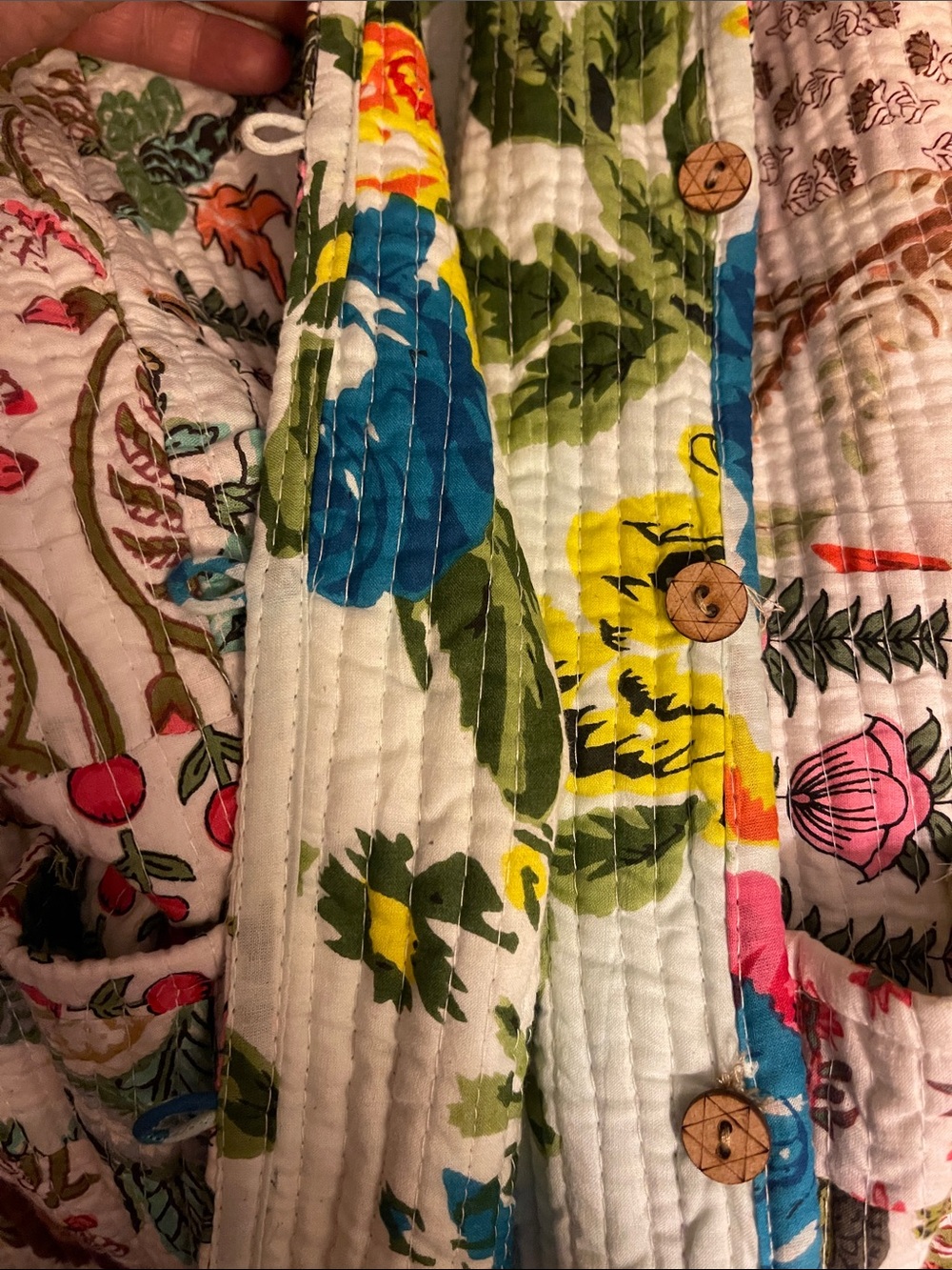 Pretty, Free People reversible cotton floral jacket. - Picture 13 of 16